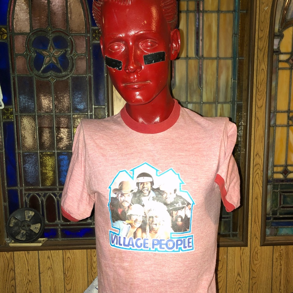 AUTHENTIC Vintage 1978 Village People Ringer T